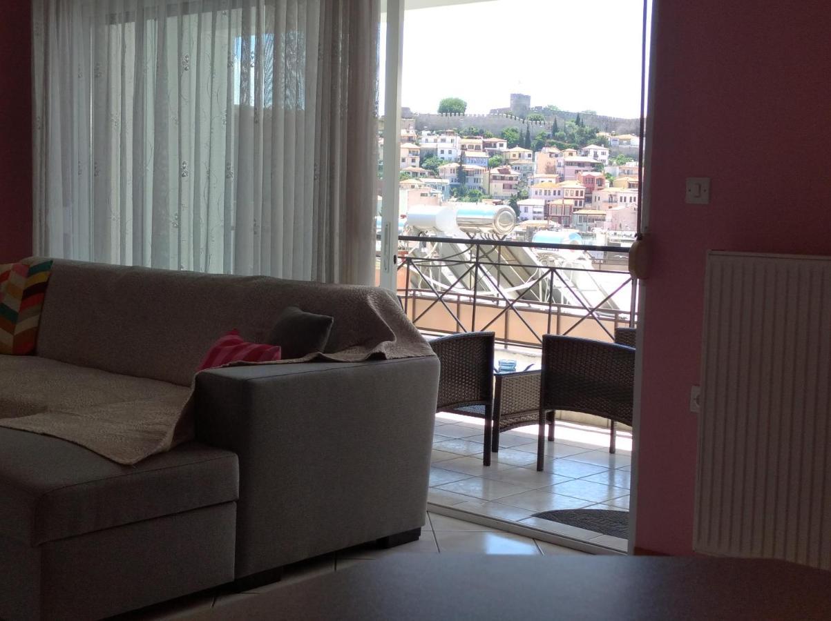 Precious Diamond With View - Parking Place And Superfast Wifi Kavala Exteriör bild