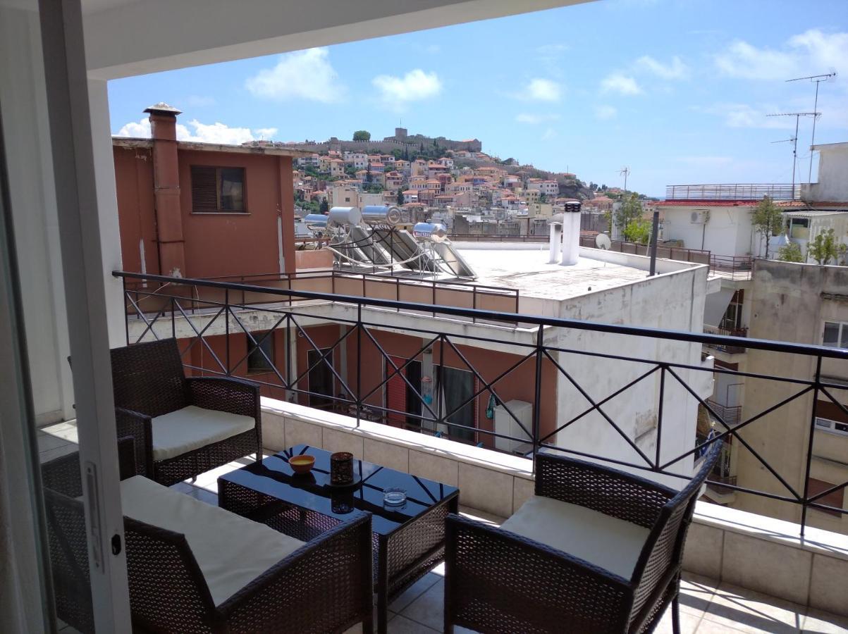 Precious Diamond With View - Parking Place And Superfast Wifi Kavala Exteriör bild